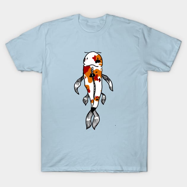 Koi fish T-Shirt by Catmouse